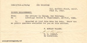 1942-07-31 - Fourth Endorsement