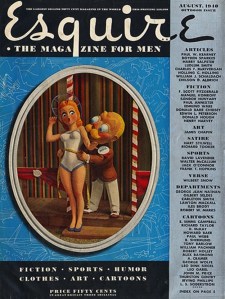 Esquire magazine cover - 1940s
