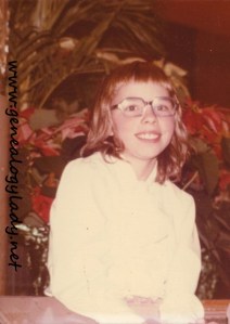 Deborah in 5th or 6th grade