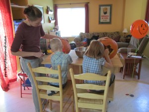 Sweeney - Pumkpin Carving, 2010