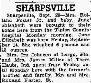 Foster, Rolland - 1951-09-20