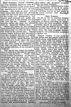 Roller Coaster accident - 1918-07-08, part 2