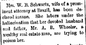 Schwartz, W. B. - 1890-09-04 Fort Wayne Sentinel