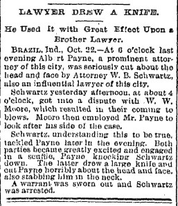 Schwartz, W. B. - 1892-10-22