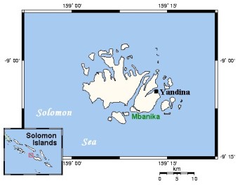 Russell Islands  Image by Kelisi at Wikipedia.com (Wikipedia Commons license)