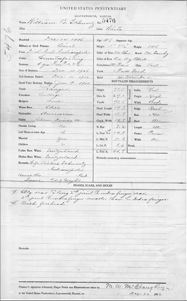 Schwartz, W. B. - Measurements