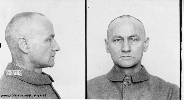 Schwartz, William B. - Inmate 5476 (1906) #2