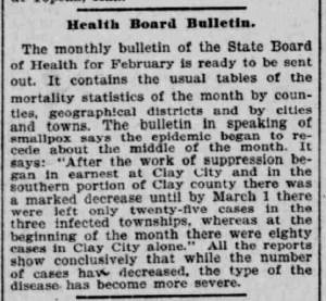 Indianapolis Journal - 1900-03-18 (Smallpox epidemic)