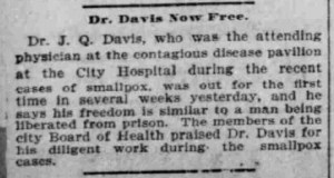 Indianapolis Journal - 1900-04-01 (Smallpox epidemic)
