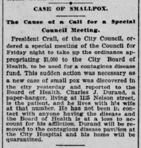 Indianapolis Journal - 1900-04-05 (Smallpox epidemic), p. 8