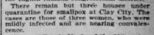 Indianapolis Journal - 1900-04-11 (Smallpox epidemic), p. 3