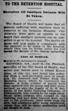 Indianapolis Journal - 1900-04-17 (Smallpox epidemic), p. 6