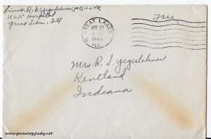 April 25, 1944 envelope
