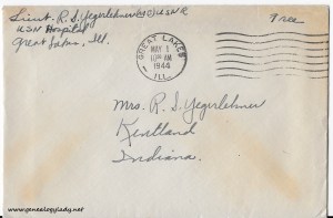 April 30, 1944 envelope