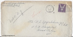 May 2, 1944 envelope