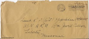 April 16, 1945 envelope