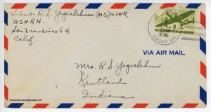 September 4, 1945 envelope