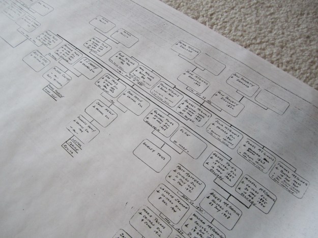 Sweeney Chart - Bridget McGinnis detail