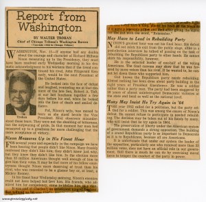 1960-11-15 newspaper clippings