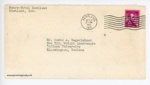 October 31, 1962 envelope